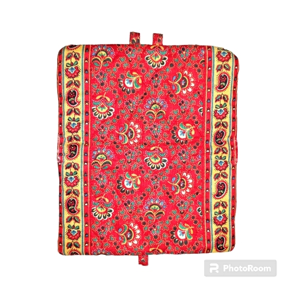 Retired! Vintage Vera Bradley Collette Red Duffle Bag and Matching Wallet - Picture 11 of 16